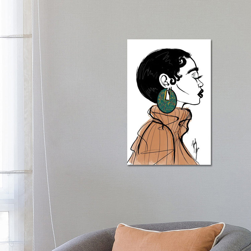 Sage 1 Piece Wrapped Canvas Painting, 66.04 cm H x 45.72 cm W x 3.175 cm D