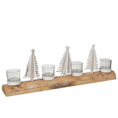 Iron Tabletop Candelabra