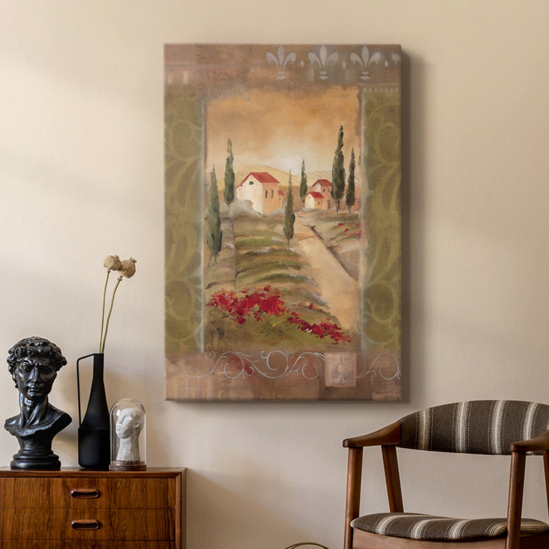 Tuscan Serenity I - galerie sur mesure Cavas, H 36 po x l 24 po