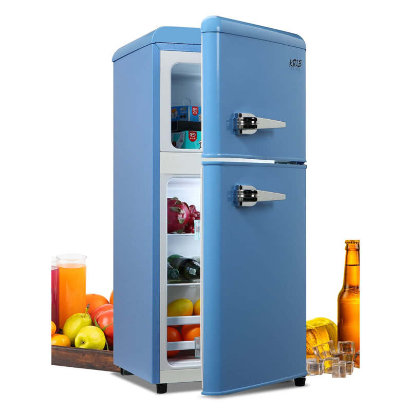 Réfrigérateur compact 3,5 pi³ avec réfrigérateur, Bleu