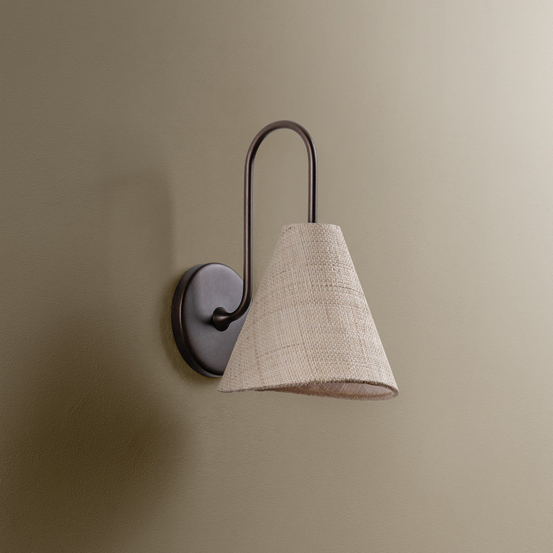 Troy Lighting Candler 8.75 inch wide 1 Light Wall Sconce in Bronze Leaf