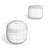 Bayley 20"W Handcrafted Braided Cotton Transitional Round Pouf with Polystyrene Filling-1504327330