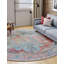Tapis oriental beige / rose / bleu Engle-668380114
