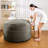 Gaint Bean Bag Chair For Adults, Bean Bag Couch With Luxurious Removable Velvet Cover & Sponge Filling, Oversized Floor Lazy Sofa For Bedroom, Living Room, Dorm-1084687962