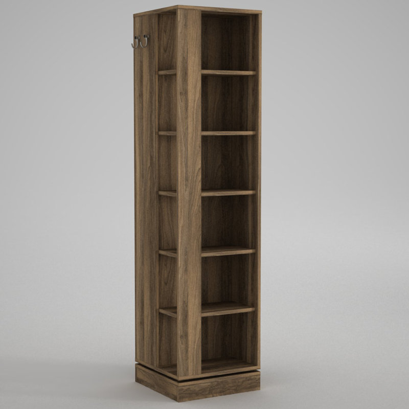 Hollansburg Hall Tree 44.8cm Wide with Shoe Storage