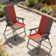 Ensemble de chaises de patio, ensemble de 2, chaises de jardin à dossier haut, chaises de jardin pliantes, chaises de camping pliantes,-1818337079