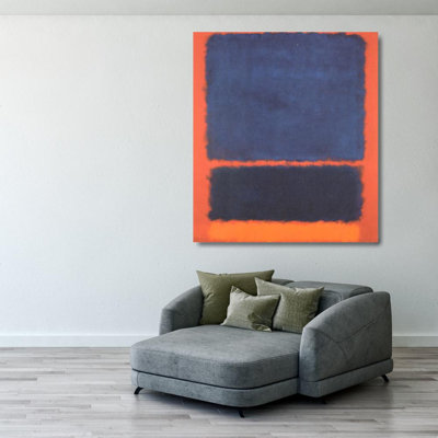 Bleu, orange, rouge, 1960