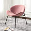 Fauteuil d'appoint en velours Voletta-1375405640
