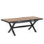 Ensemble repas d'extérieur polyvalent avec table extensible et six chaises confortables-1897585942
