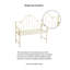 Banc de jardin Artic
