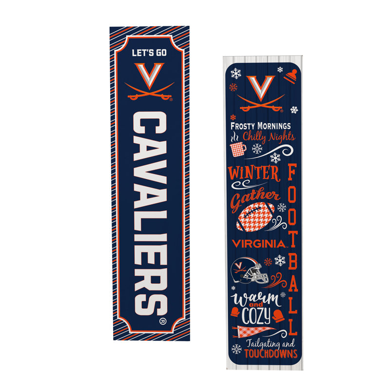 Fauteuil de véranda à double face Collegiate Winter, Université de Virginia