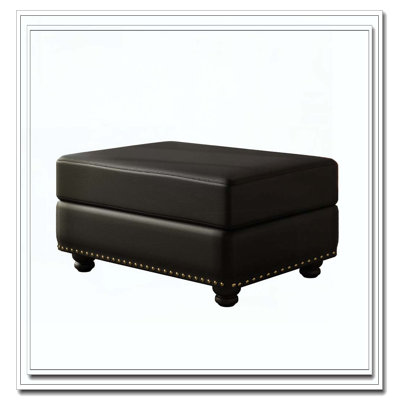 Repose-pieds en similicuir