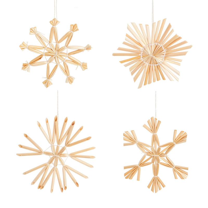Solid Colour Glass Hanging Figurine Ornament