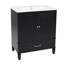 Meuble-lavabo 30 po avec lavabo style rétro-128397088