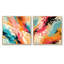 Dainel - Ensemble de 2 collages carrés abstraits-102163506-102163510