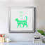 Caturjour - cadre photo, impression sur toile-1204755810-1204755740