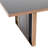 Sighrith Rectangular Glass Top Dining Table