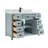 48" Cadet Finish Solid Wood Sink Vanity  With 1' Artificial Stone Top-573372906-573372903