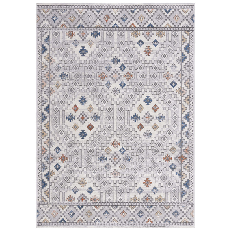 Avdija Eternal Performance Geometric Rug, Rectangle 5'3" x 7'6"