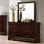 Commode 6 tiroirs avec miroir Mongey