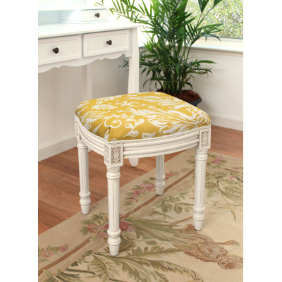 Geraldine Solid Wood Accent Stool