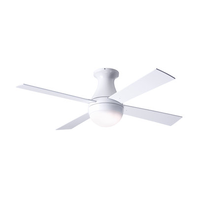 Ball LED Flush Mount Ceiling Fan