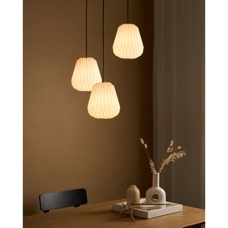 3 - Light White Cluster Pendant