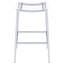 Tabouret chromé sans dossier (ensemble de 2)-1268472106