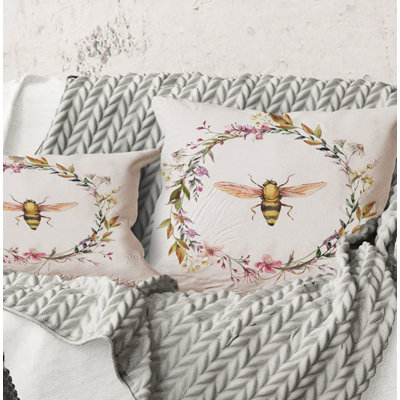 Floral Throw Pillow