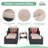 Heflick 2 - Person Patio Conversation Set with Cushions
