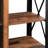 TV Stand with Metal legs and Open shelves-1810437564