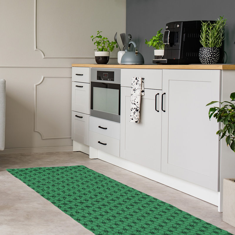 Chenille Geometric Indoor Rug, Runner 2'6" x 8'
