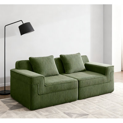 Canapé modulaire à 2 places sans os