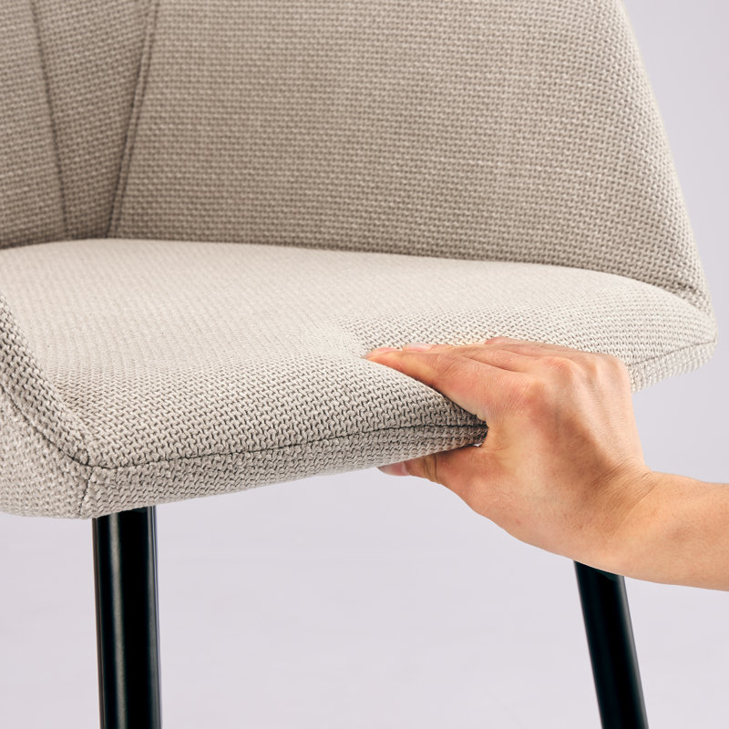 Ohio Upholstered Dining Chair, 2, Camel Chenille