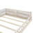 Upholstered Floor Daybed With Guardrail-2058728959