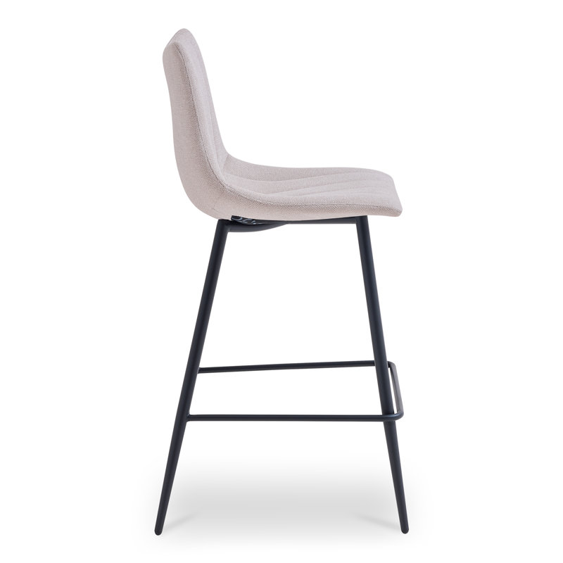 Finnigan Counter & Bar Stool, Beige/Fabric, Counter Stool (26" Seat Height)