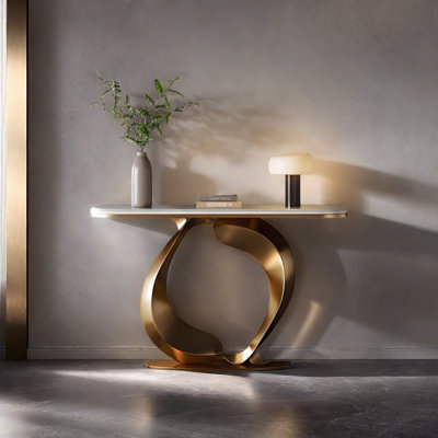 Modern Luxury Art Console Table
