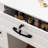 Vanity Desk With Led Light Mirror, Makeup Table Top With 6 Open Bookcases, 4 Drawers, Dresser Table For Bedroom, Checkroom
