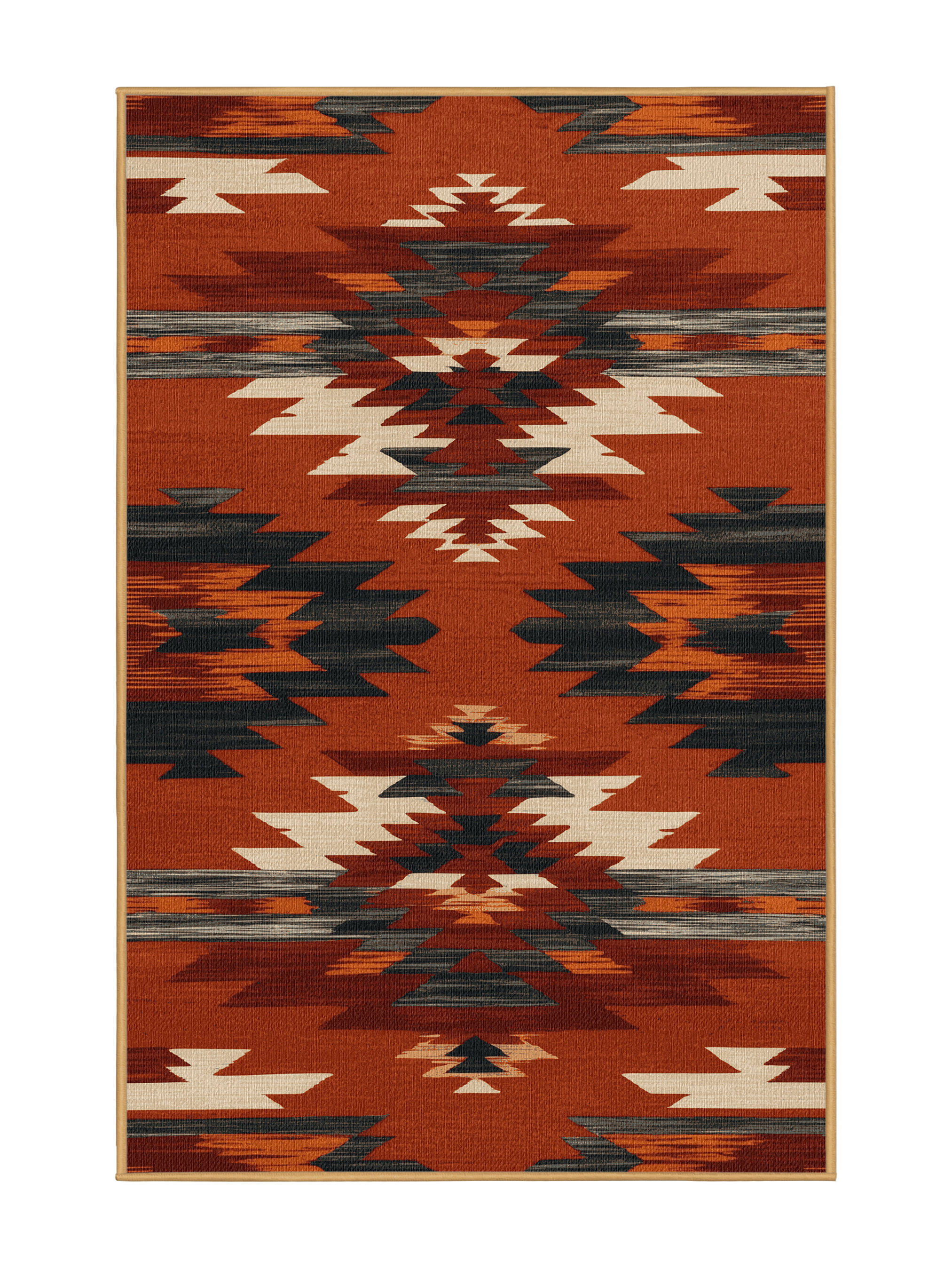 Foundry Select Washable Red Rock Canyon Southwestern Area Rug | Wayfair