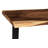 Iron Frame Bar Table, Natural