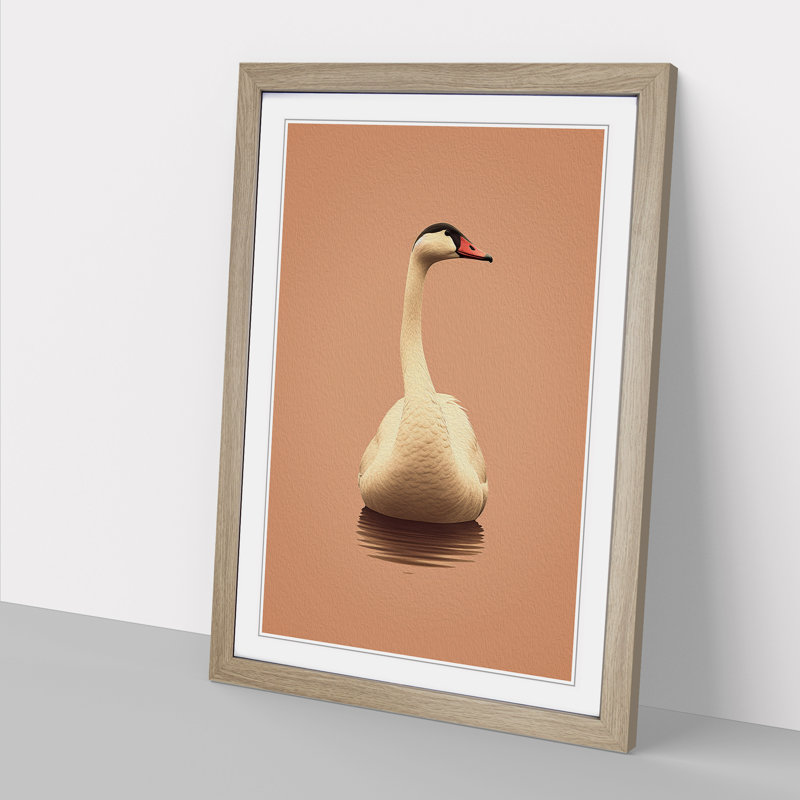 Goose Minimalism No.2 - Framed Print