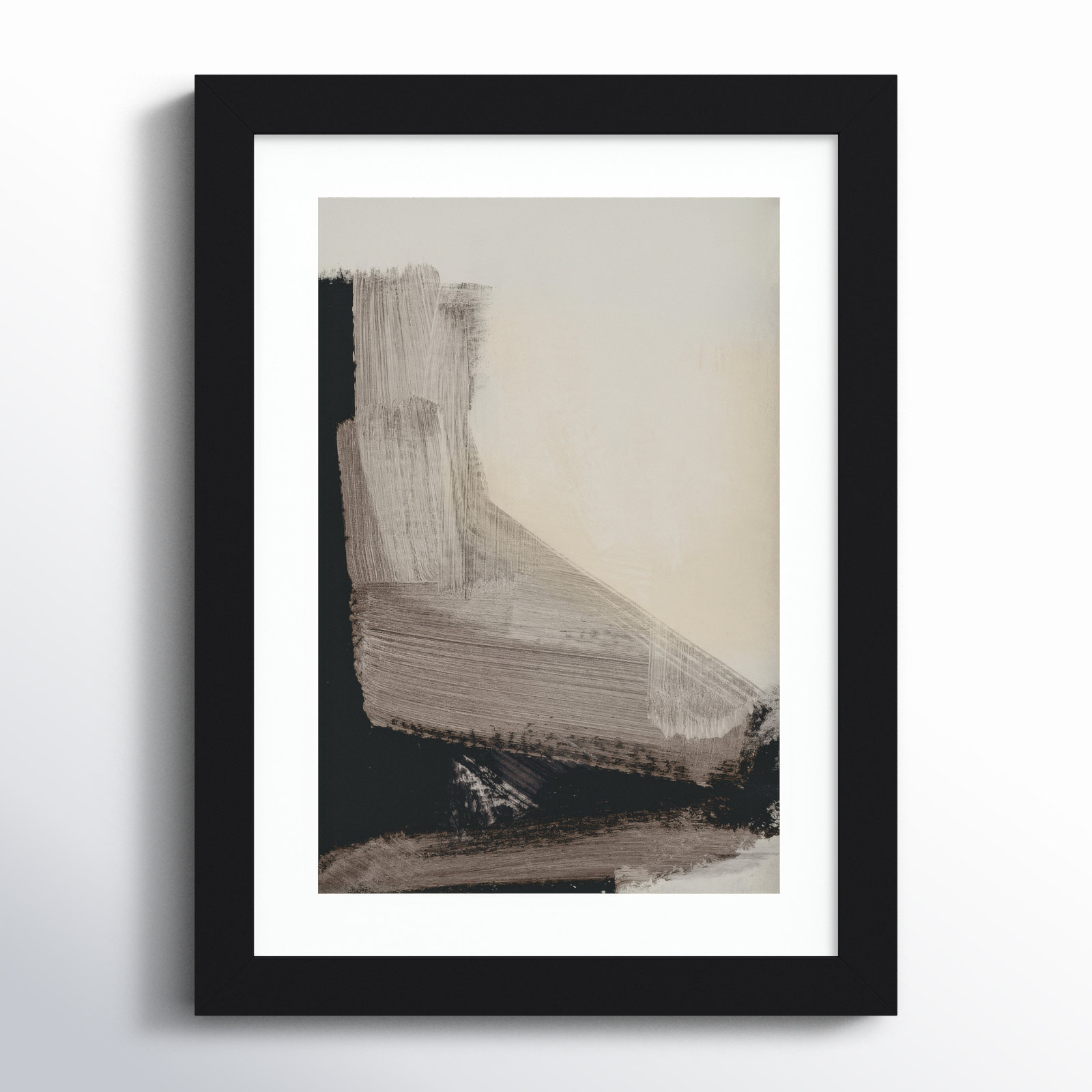 Cleve "Mellow No. 2" Print by Dan Hobday, Black, 13" H x 10" W