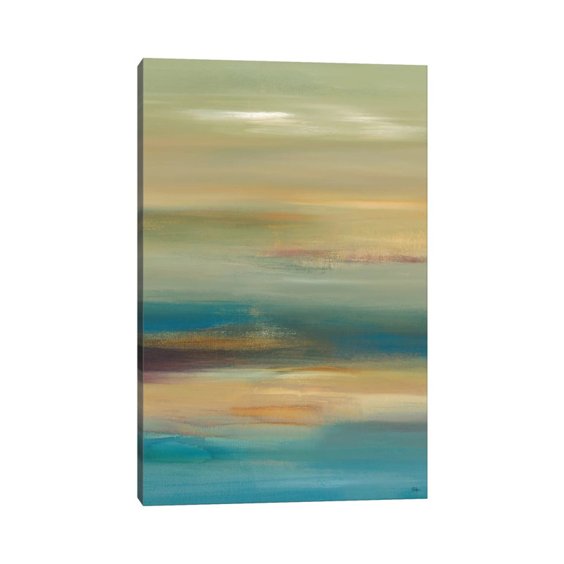 Summer Scene by Lisa Ridgers - Wrapped Canvas Painting, 45.72cm H x 30.48cm W x 1.91cm D