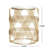 ROUND WIRE TABLE WITH MARBLE TOP