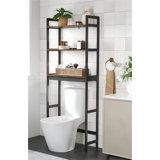 Fulp Freestanding Over The Toilet Storage
