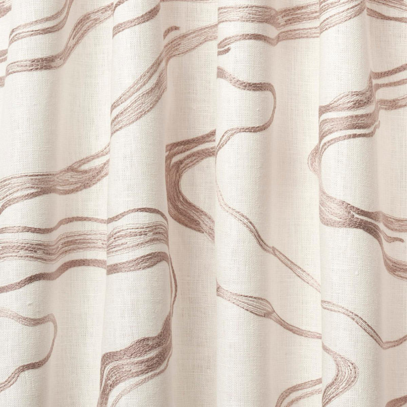 Tissu brodé Schumacher, Grès