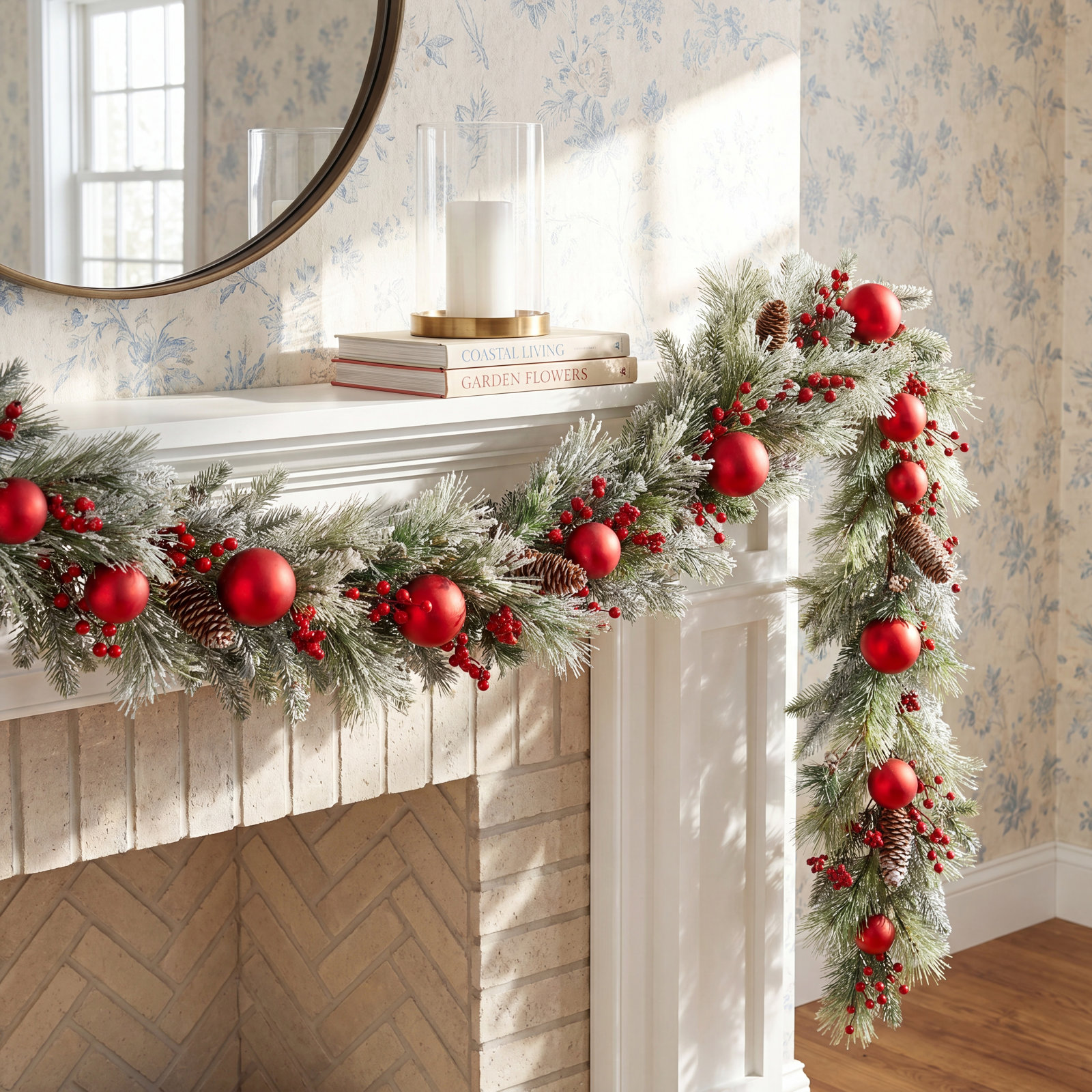 48'' in. Faux Pine Garland