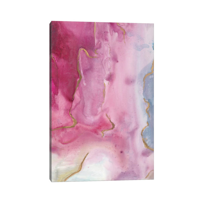 Magenta Dream I by Joyce Combs - Wrapped Canvas Painting, 20.32 cm H x 30.48 cm W