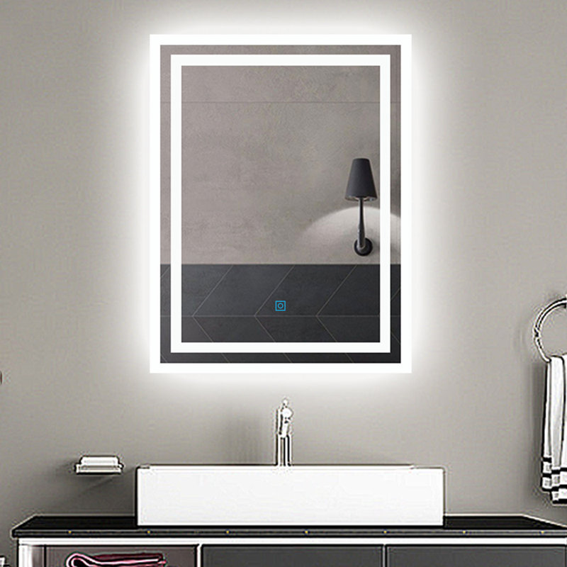 Brelle Mirror, 50cm H x 70cm W