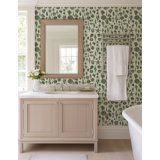 Lowcountry Love Shells Marsh Breeze Wallpaper by Megan Molten